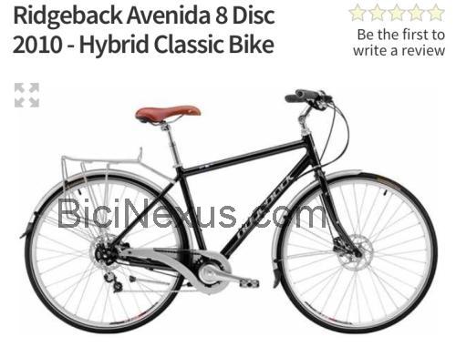 Ridgeback Avenida 8 ficha técnica y opiniones
